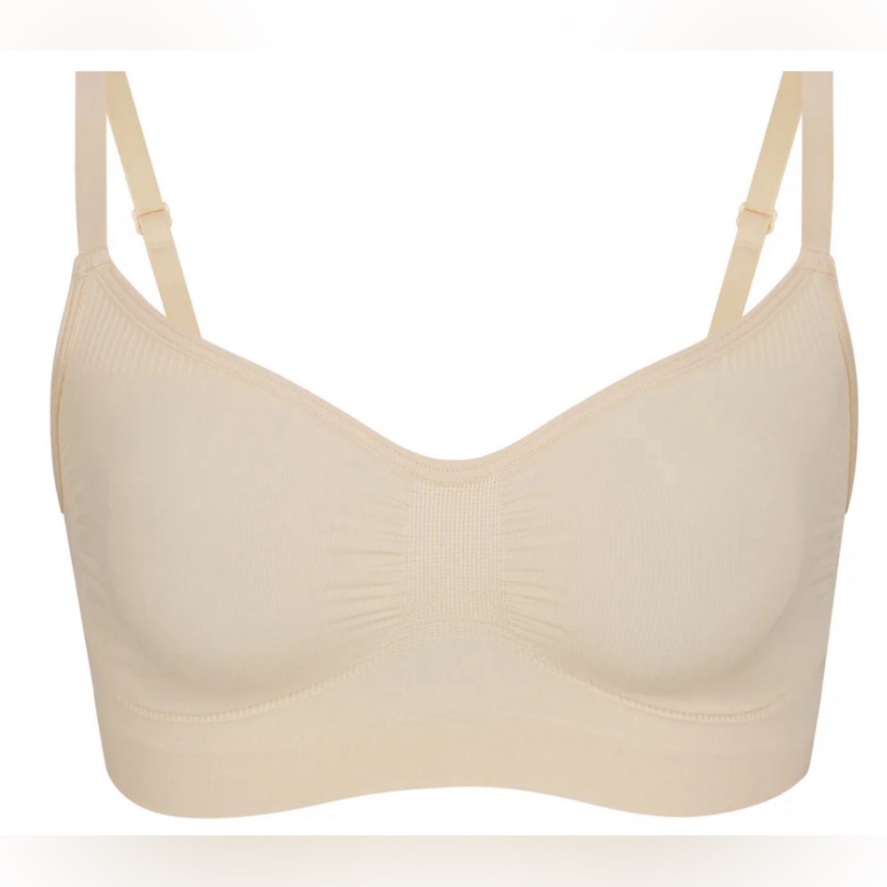 NWOT Skim’s Seamless Sculpt Bralette S/M Sand